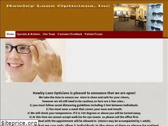 hawleylaneopticians.com