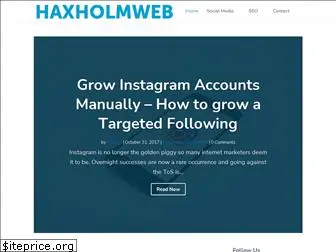 haxholmweb.com