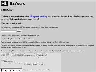 haxworx.net