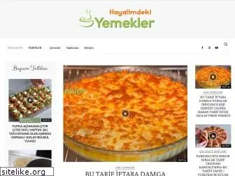 hayalimdekiyemekler.com