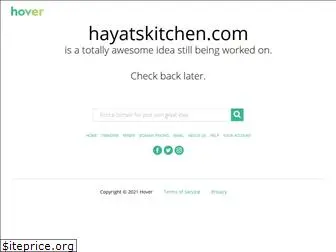 hayatskitchen.com