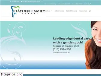 haydenfamilydental.net