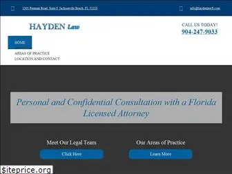 haydenlawfl.com