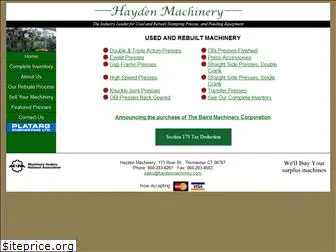 haydenmachinery.com