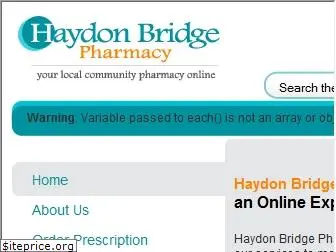 haydonbridgepharmacy.co.uk