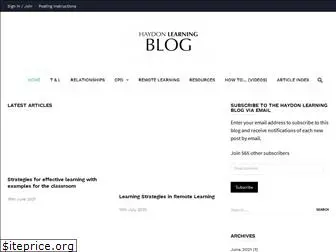haydonlearningblog.com