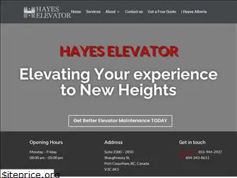 hayeselevator.com