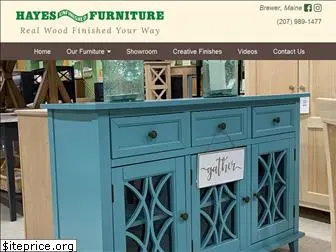 hayesunfinishedfurniture.com