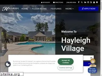 hayleighvillage-apts.com