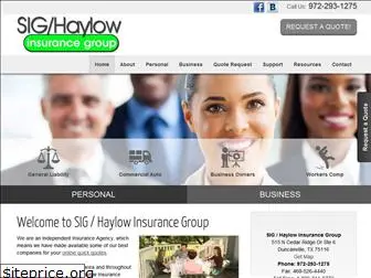 haylowinsurance.com