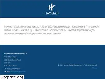 haymancapital.com