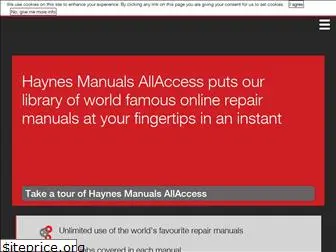 haynesmanualsallaccess.com