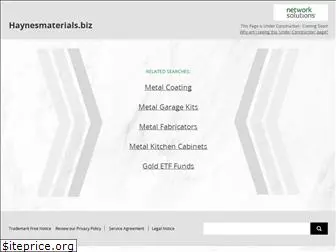 haynesmaterials.biz