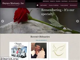 haynesmortuary.com