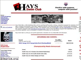 haysswim.org