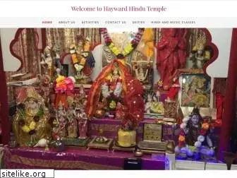 haywardhindutemple.org