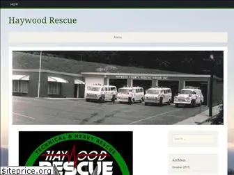 haywoodrescue.org