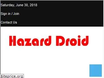 hazarddroid.com