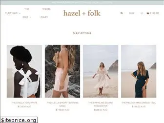 hazelandfolk.com