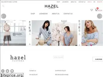 hazelclothes.com