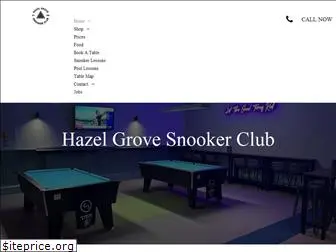 hazelgrovesnooker.com