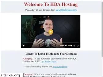 hbahosting.com