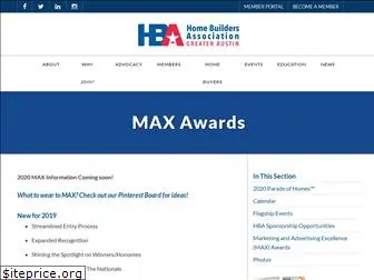 hbamaxawards.com