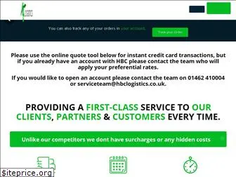 hbclogistics.co.uk