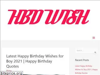 hbdwish.com