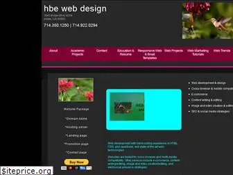hbewebdesign.com