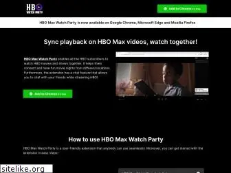 hbomaxwatchparty.us