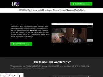 hbowatchparty.com