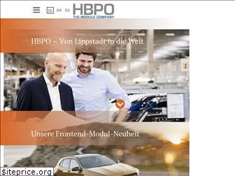 hbpogroup.com