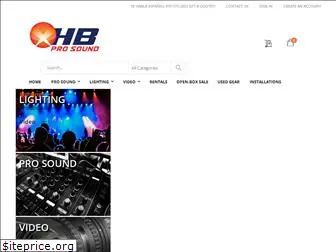 hbprosound.com