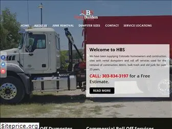 hbsdumpster.com