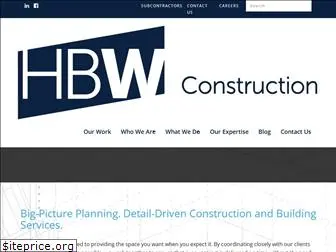 hbwconstruction.com