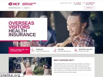 hcfvisitorhealthcover.com