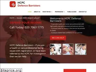 hcpcdefencebarristers.co.uk