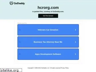 hcrorg.com