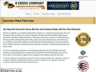 hcrosscompany.com