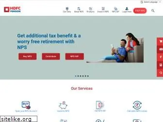 hdfcpension.com