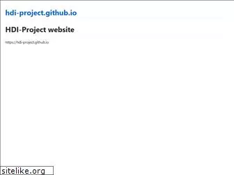 hdi-project.github.io