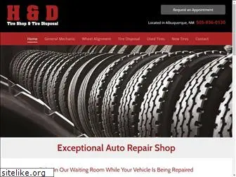 hdtireshopandtiredisposalnm.com