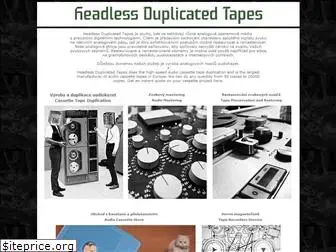 headlessduplicatedtapes.cz