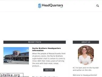 headquarterslist.com