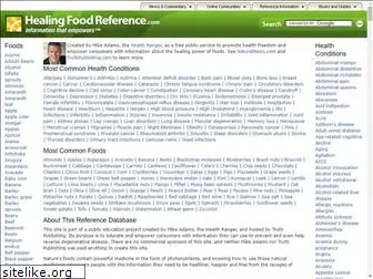 healingfoodreference.com