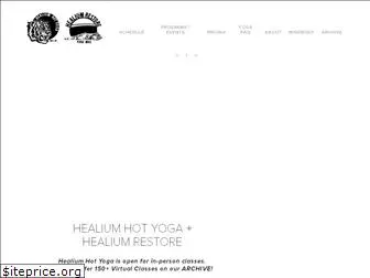 healiumhotyoga.com