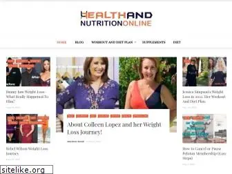 healthandnutritiononline.com