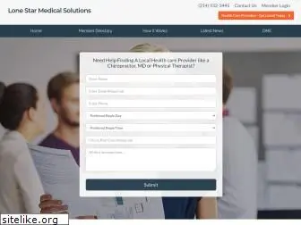 healthcare.lonestarmedicalsolutions.com