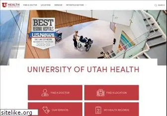 healthcare.utah.edu